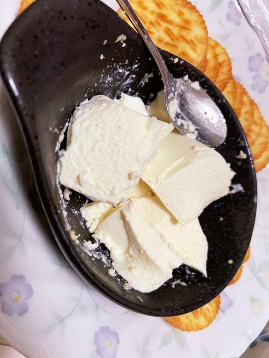 クリームチーズ豆腐の画像