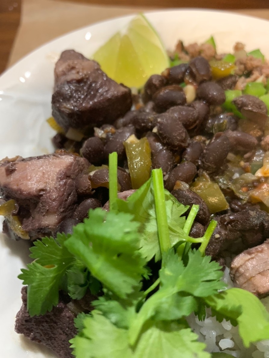 全粒黒豆スープのレシピ