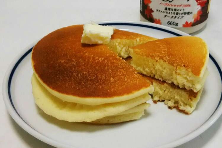 波里の米粉でふわっふわパンケーキ レシピ 作り方 By きなこanne クックパッド