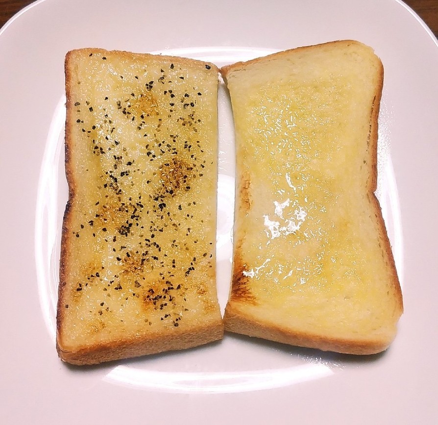 のっけるレモンペーストでトースト2種♡の画像