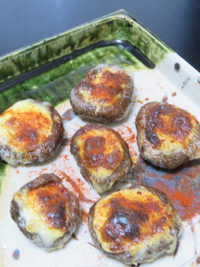 ＧＫグリルで時短簡単美味な椎茸のマヨ焼きの写真