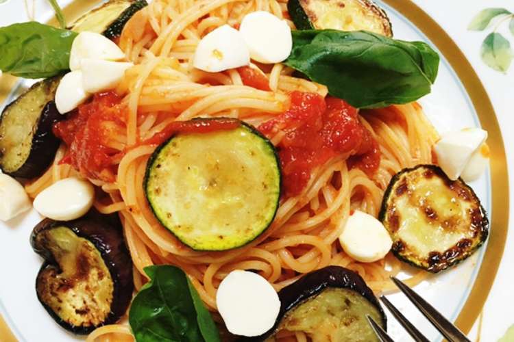 夏野菜のトマトソースパスタ レシピ 作り方 By ココクリーム クックパッド 簡単おいしいみんなのレシピが356万品