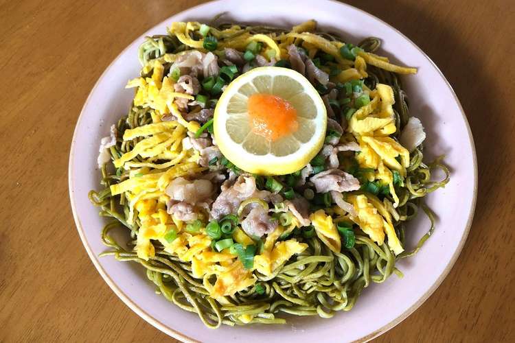 瓦そば風志布志の夏茶そば レシピ 作り方 By 志布志市 クックパッド