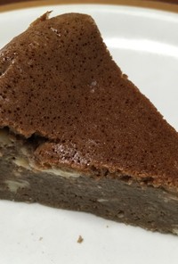 ミロで作るチョコレート風チーズケーキ