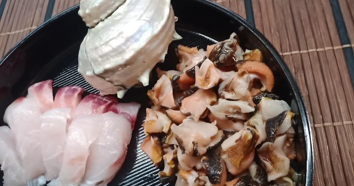 実はアワビより好きなんです サザエの刺身 レシピ 作り方 By さくるど クックパッド 簡単おいしいみんなのレシピが361万品