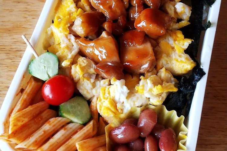 お弁当 7 2 焼き鳥弁当 レシピ 作り方 By Msgnb1 クックパッド 簡単おいしいみんなのレシピが360万品