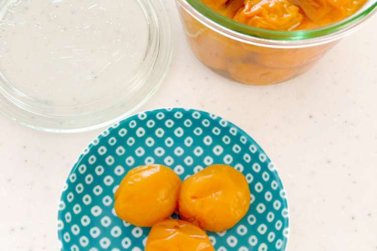 梅シロップ作り後の梅で自家製梅干し レシピ 作り方 By Jujukueche クックパッド 簡単おいしいみんなのレシピが357万品