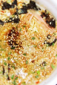 麻婆豚骨ラーメン(担々麺)★カップ麺