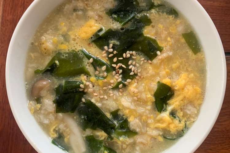 オートミール雑炊 レシピ 作り方 By クック6b008x クックパッド 簡単おいしいみんなのレシピが376万品