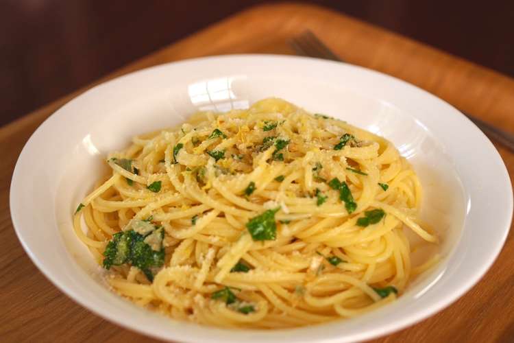 レモンバタースパゲティ レシピ 作り方 By 春の菜 クックパッド 簡単おいしいみんなのレシピが371万品