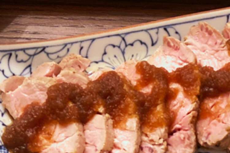 ローストポークオニオンソースがけ レシピ 作り方 By Ritsvvv クックパッド 簡単おいしいみんなのレシピが372万品