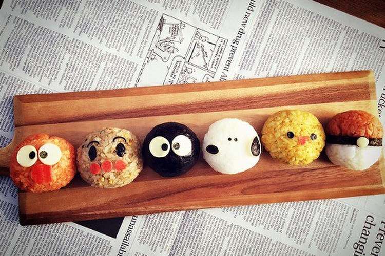 色とりどり 超簡単 丸おにぎり レシピ レシピ 作り方 By ｋｕｎｉちゃん クックパッド 簡単おいしいみんなのレシピが374万品