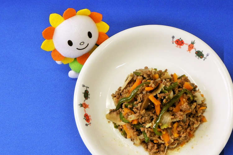 野菜たっぷりそぼろどんぶり 尾張旭市 レシピ 作り方 By 尾張旭市学校給食ｃ クックパッド 簡単おいしいみんなのレシピが360万品