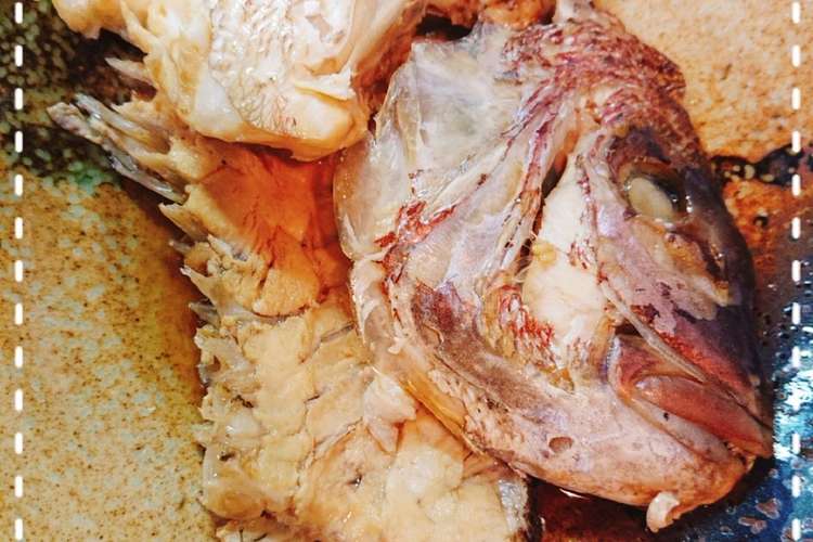 写真図解付き 甘過ぎない鯛のあら煮 レシピ 作り方 By えりつんですよ クックパッド 簡単おいしいみんなのレシピが361万品