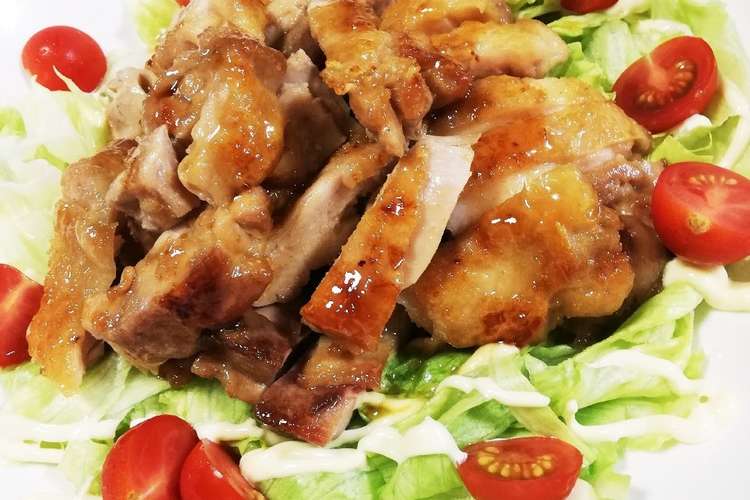 簡単黒酢で 照り焼きチキン レシピ 作り方 By ｙｔｒmama クックパッド 簡単おいしいみんなのレシピが359万品