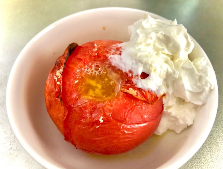 デザート焼きトマトの画像