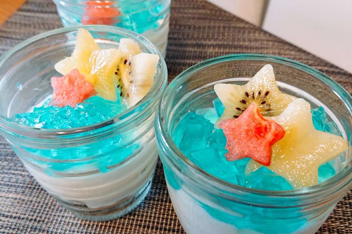 七夕デザート簡単ヘルシーレアチーズ レシピ 作り方 By さなはなちゃん クックパッド 簡単おいしいみんなのレシピが379万品