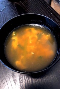 鉄板！ニラ玉スープの作り方