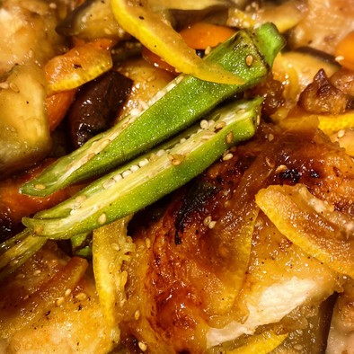 鶏胸肉の爽やかタイ料理風の写真