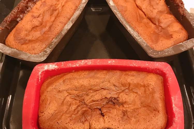 Hmでパウンドケーキ型で ガトーショコラ レシピ 作り方 By クックまいななパパ クックパッド 簡単おいしいみんなのレシピが355万品