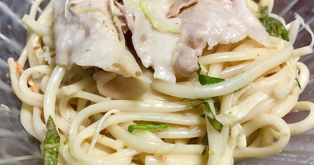 豚しゃぶサラダうどん セブンイレブン風 レシピ 作り方 By ころころキッチン クックパッド 簡単おいしいみんなのレシピが360万品