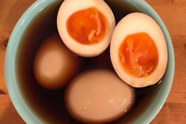 誰でも成功 シンプル簡単味玉 半熟煮卵 レシピ 作り方 By こつゆ514 クックパッド 簡単おいしいみんなのレシピが355万品