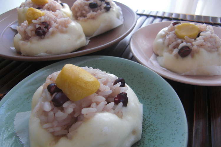 お祝いに 赤飯まんじゅう レシピ 作り方 By 梅ミッキー クックパッド 簡単おいしいみんなのレシピが355万品