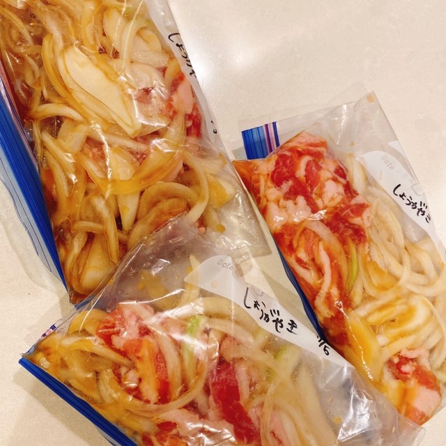 生姜焼き 下味冷凍保存で作り置き レシピ 作り方 By らくチンcook クックパッド 簡単おいしいみんなのレシピが356万品