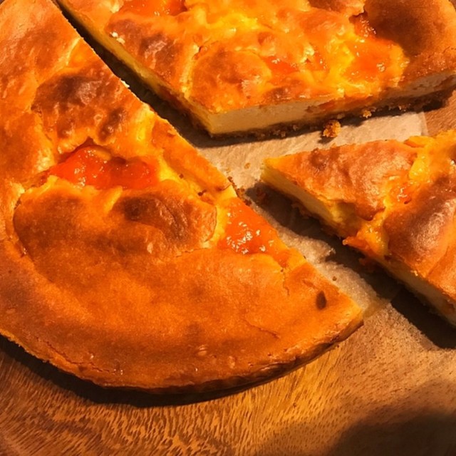 あんずのベイクドチーズケーキ レシピ 作り方 By クックwir63w クックパッド 簡単おいしいみんなのレシピが350万品