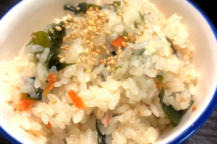 みんな大好き わかめご飯の作り方 レシピ 作り方 By うつめしや クックパッド