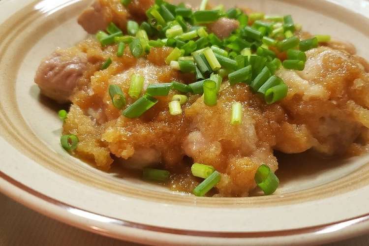 鶏ももで 柔らか みぞれ煮 レシピ 作り方 By つきあかり クックパッド 簡単おいしいみんなのレシピが352万品