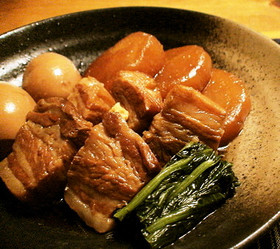 *豚の角煮と大根の煮物*