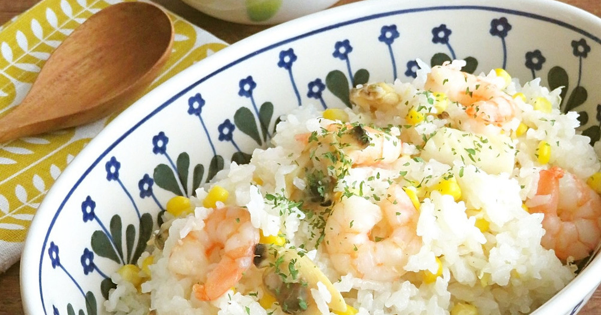 全粒米ピラフのレシピ