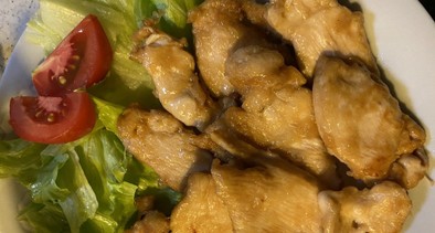 しょうゆ麹で鶏胸肉焼きの写真