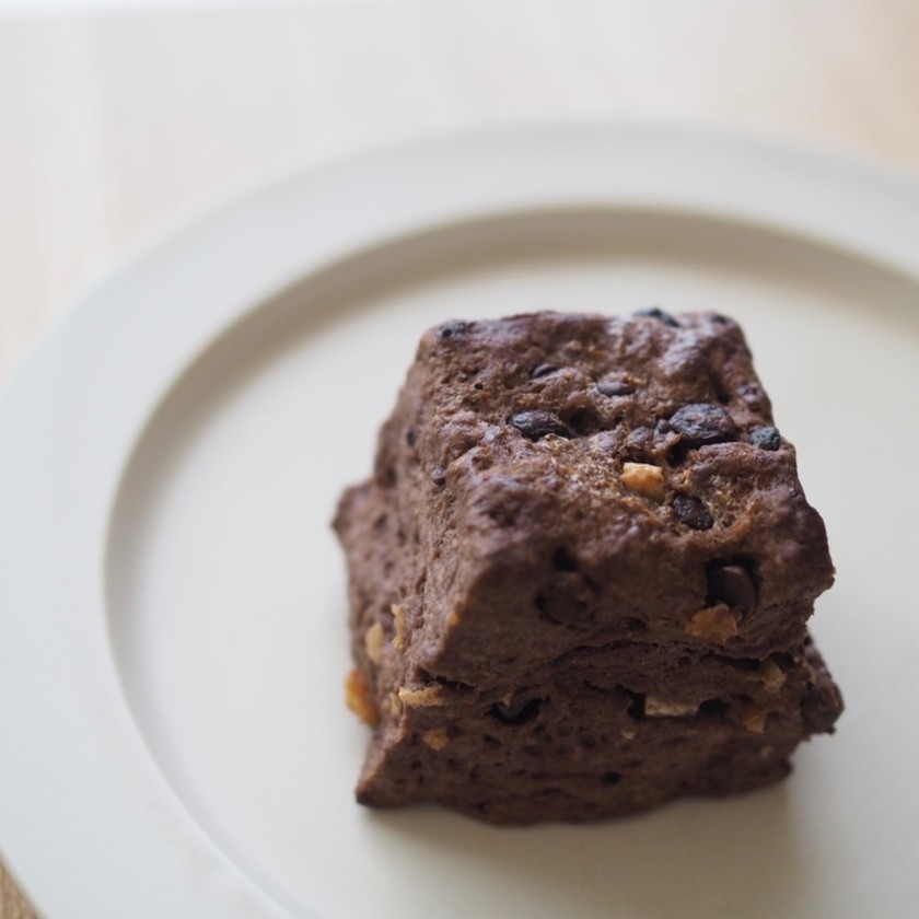 トリプルチョコレートスコーンのレシピ