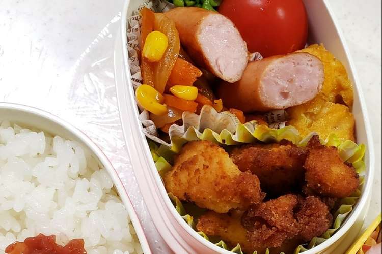 女子高生のお弁当 初日 レシピ 作り方 By ちぃまあたん クックパッド 簡単おいしいみんなのレシピが351万品