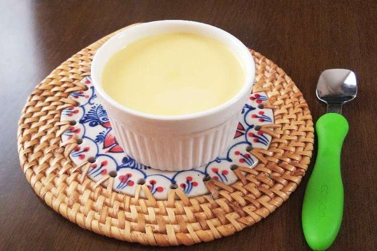 基本の材料２つ 離乳食おやつに豆乳プリン レシピ 作り方 By Anegotto クックパッド 簡単おいしいみんなのレシピが376万品