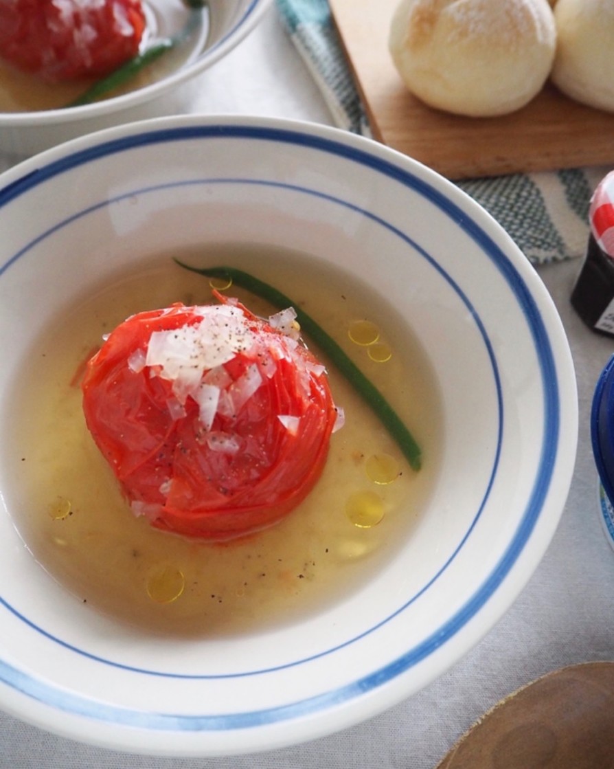 簡単！トマト丸ごとスープの画像