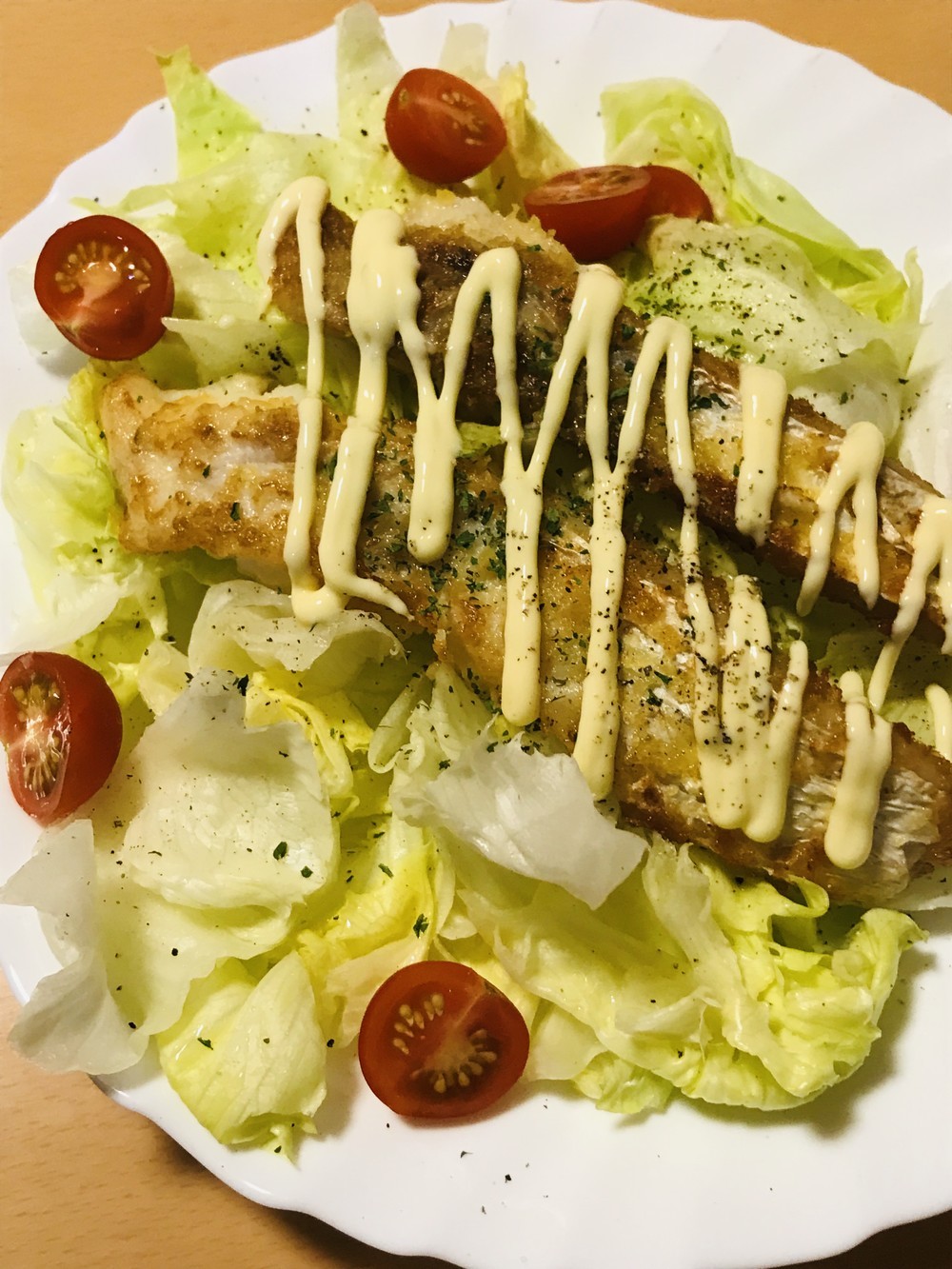 白身魚のフライ タラ切身の揚げ焼きフライ レシピ 作り方 By Bistromiti クックパッド 簡単おいしいみんなのレシピが355万品