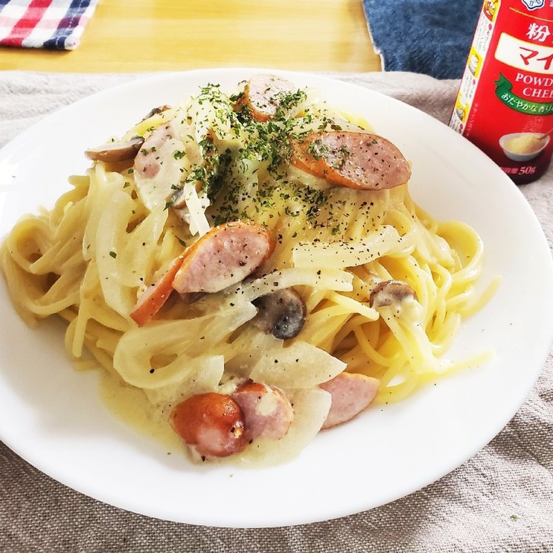 【みんなが作ってる】 豆乳クリーム パスタのレシピ 【クックパッド】 簡単おいしいみんなのレシピが335万品