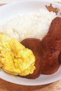 SPAM Eggs and Rice