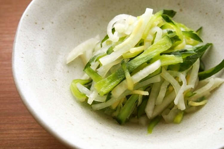 大根 きゅうり 生姜の酢の物 レシピ 作り方 By 京たまご クックパッド