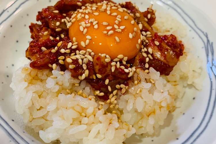 激うま チャンジャ丼 レシピ 作り方 By ぽぴpa クックパッド 簡単おいしいみんなのレシピが350万品