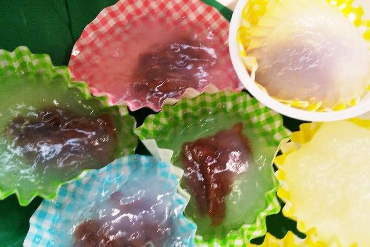 片栗粉で 水まんじゅう風 レシピ 作り方 By 麦茶ちやん クックパッド 簡単おいしいみんなのレシピが350万品