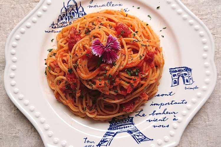 冷えても美味なトマトとツナパスタ レシピ 作り方 By おなかがぺこりん クックパッド 簡単おいしいみんなのレシピが352万品