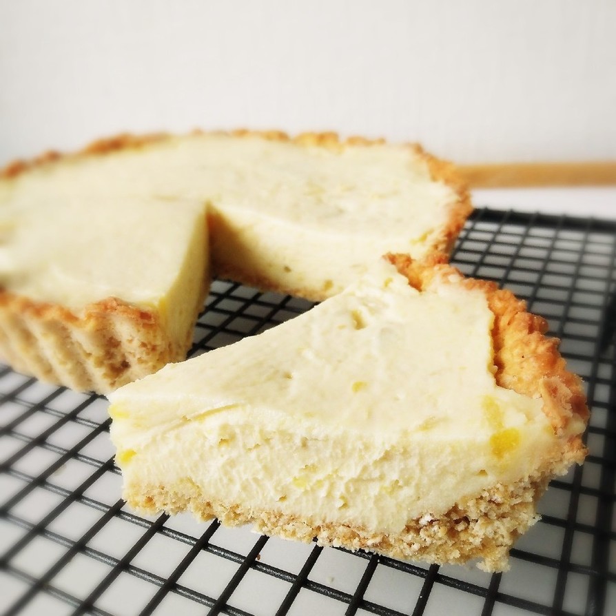 オートミール焼き芋チーズケーキ糖質制限の画像