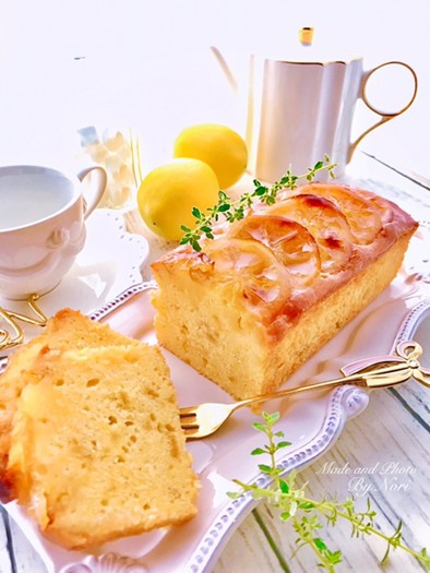 しっとり爽やかレモンパウンドケーキの写真