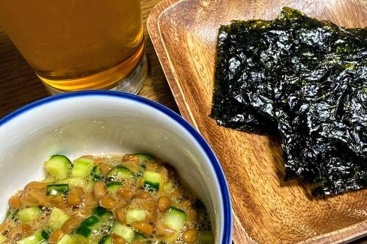 ビールが進む おつまみ納豆 レシピ 作り方 By まるもさんち クックパッド 簡単おいしいみんなのレシピが359万品