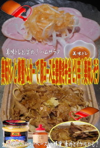 美味ドレ蜂蜜トムカー豚ロース生姜焼き弁当