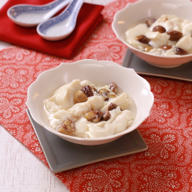 甘栗豆乳花 トールーファ レシピ 作り方 By イオンワールドフェア クックパッド 簡単おいしいみんなのレシピが355万品